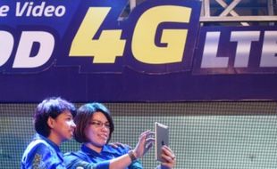 AKSES INTERNET : Jaringan 4G Smartfren Paling Luas, XL Paling Cepat