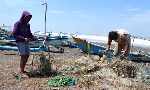 PRODUKSI IKAN LAUT : Cuaca Ekstrem, Nelayan Bantul Pasrah Hadapi Paceklik