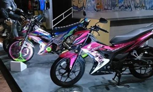 PENJUALAN MOTOR : Sonic 150R Mulai Tempel Satria FU150