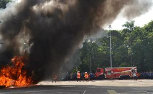 KEBAKARAN BLITAR : 4 Kandang Ayam Ludes Terbakar dalam Sebulan