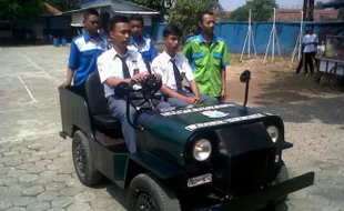 MODIFIKASI MOTOR : Siswa SMK Sulap Vixion Jadi Jeep, Ini Komentar Yamaha