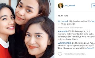 INSTAGRAM ARTIS : Cantiknya… Selfie Geng Cinta Bikin Gagal Fokus