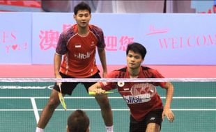 THAILAND OPEN 2015 : Ganda Putra Indonesia Pastikan Satu Tiket Perempatfinal