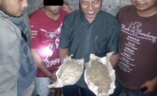 NARKOBA SRAGEN : Simpan SS dan Ganja, Mahasiswa Asal Ngawi Ditangkap