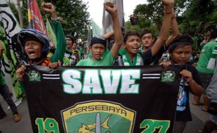 DUALISME SEPAK BOLA : Persebaya United Diminta Segera Bubar