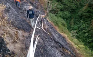 Boyolali Hari Ini: 6 Oktober 2015, 270 Hektare Hutan di Merbabu Hangus