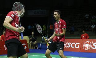 THAILAND OPEN 2015 : Menangi Perang Saudara, Ade/Wahyu ke Final