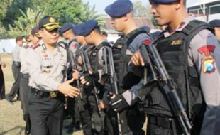 PILKADES MADIUN : 144 Desa Pilkades Serentak, Polres Madiun Siagakan 1.500 Personel