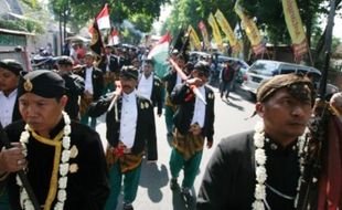 FOTO GREBEG SURO 2015 : Kediri Sambut Tahun Baru Jawa