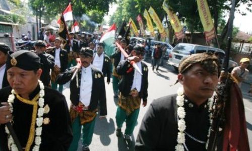 FOTO GREBEG SURO 2015 : Kediri Sambut Tahun Baru Jawa