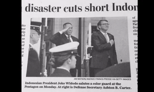 WASHINGTON POST : Keliru Pasang Foto Presiden Jokowi, Washington Post Janji Koreksi