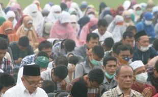 KEMARAU 2015 : Kodim Fasilitasi Salat Istiska Warga Ngawi