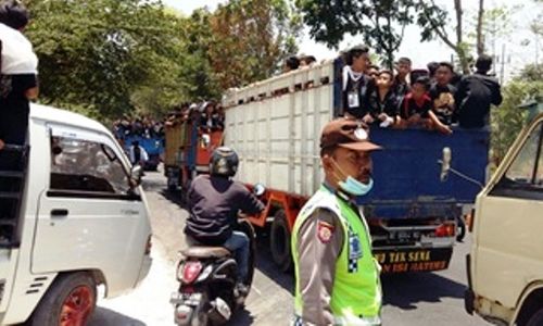 Peserta Suran Agung Madiun Dilarang Bawa Atribut Bonek