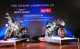 SEPEDA MOTOR TERBARU : Aprilia & Moto Guzzi Resmi Meluncur di Indonesia