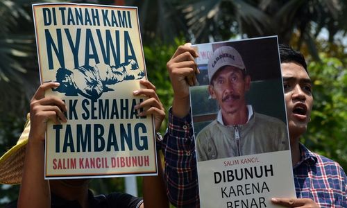 AKTIVIS LUMAJANG DIBUNUH : Polri: Sulit Ungkap Keterlibatan Bupati dan DPRD Lumajang dalam Tambang Ilegal