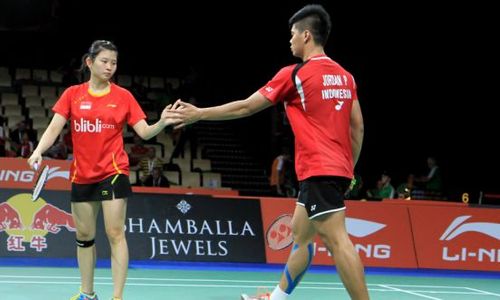 TIONGKOK OPEN 2015 : Praveen/Debby Tersingkir, Wakil Indonesia Habis