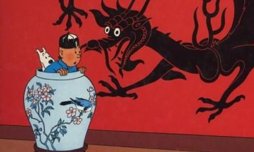 Gambar Langka Tintin di Shanghai Dilelang Rp16,6 Miliar 