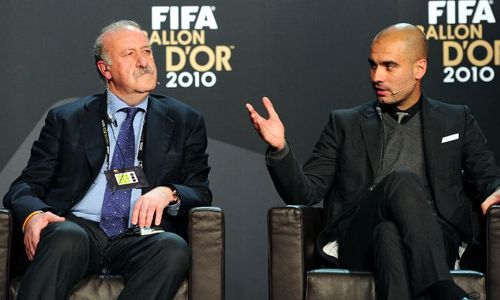 PELATIH SPANYOL : Guardiola: Del Bosque Masih yang Terbaik