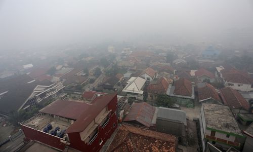 Kabut Asap Palembang Masih Parah, Sekolah Diliburkan