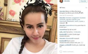 SENSASI ARTIS : Ditanya Soal Operasi Plastik, Nita Talia Menangis