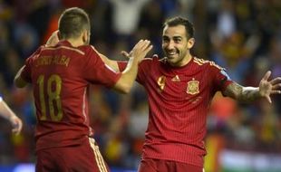 KUALIFIKASI EURO CUP 2016 : Lawan Ukraina, Alcacer Incar Starter Timnas Spanyol