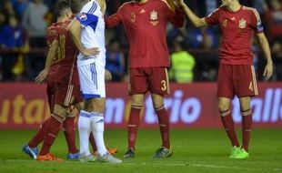 KUALIFIKASI EURO CUP 2016 : Hajar Luksemburg 0-4, Spanyol Lolos ke Prancis