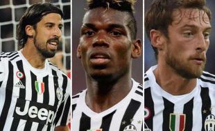 INTER MILAN VS JUVENTUS : Trio Gelandang Juve Siap Berlaga di Derby d’Italia