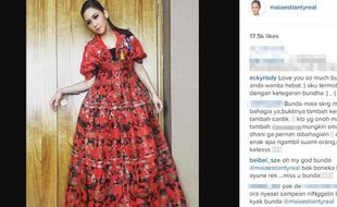 FENOMENA HATERS : Maia Upload Foto, Mulan Jameela yang Di-Bully