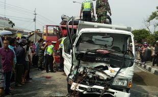 KECELAKAAN BOYOLALI : 3 Kecelakaan di Jalan Raya Solo-Semarang, 1 Tewas