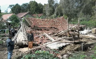 ANGIN KENCANG BOYOLALI : Puluhan Rumah Rusak, 2 Rumah Rata dengan Tanah