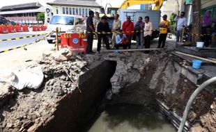 PENATAAN PASAR GEDE SOLO : Kontraktor Kebut Penyelesaian Proyek