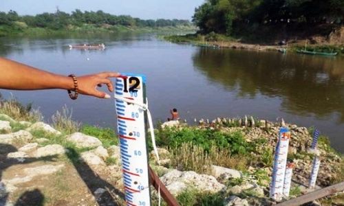 Ketinggian Air Bengawan Solo Bojonegoro Naik, BPBD Siap Hadapi Banjir