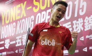 INDONESIA MASTERS 2015 : Anthony dan Tommy ke Babak Kedua