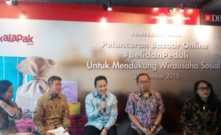 BISNIS ONLINE : Bukalapak dan Bank DBS Luncurkan Program Bazar Online