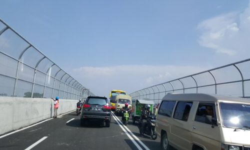 FLY OVER PALUR : Sempat Dibuka, Fly Over Palur Ditutup Lagi