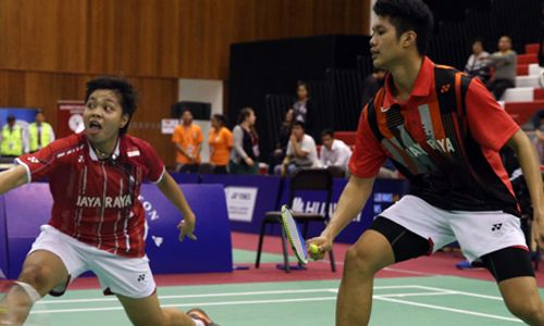 KEJUARAAN DUNIA JUNIOR 2015 : Fachryza Abimanyu/Apriani Rahayu Kalah, Indonesia Tanpa Gelar