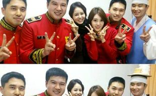 K-POP : Foto Bareng Sungmin, Kim Sa Eun Jadi Sasaran Bully