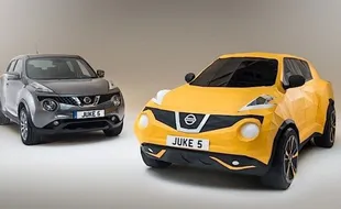 MOBIL NISSAN : Keren, Juke Origami Ini Sangat Mirip Aslinya