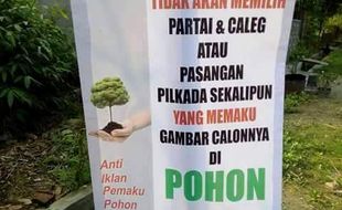 PILKADA 2015 : jangan Pilih Calon Pemaku Pohon! Setuju?