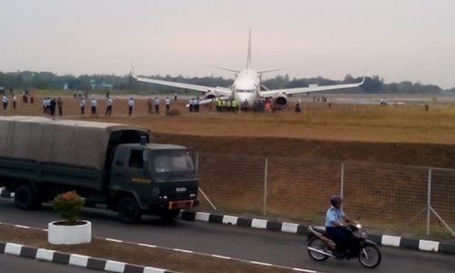 PESAWAT BATIK AIR TERGELINCIR : Kemenhub Bekukan Penerbangan Rute Jakarta-Yogya