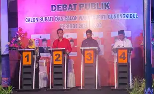 PILKADA GUNUNGKIDUL : Debat Tahap 2 Dianggap Lebih Punya Greget