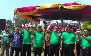 Alun-alun Wates Jadi Representasi Cinta Puspa dan Satwa di Kulonprogo