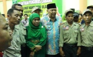 FOTO MUSLIMAT NU : Ini Rekaman Lensa Khofifah di Ngawi