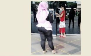 GAYA HIDUP MADIUN : Berbusana Super Ketat, Perempuan Ini Digunjingkan Paguma...