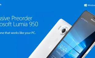 SMARTPHONE TERBARU : Microsoft Lumia 950 Akhirnya Masuk Indonesia