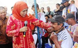 DESAKU MENANTI : Mensos Kunjungi Perkampungan Gelandangan dan Pengemis di Gunungkidul