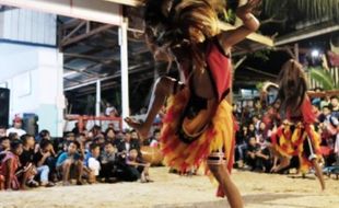 Foto Reog Ponorogo Beraksi di Tarakan