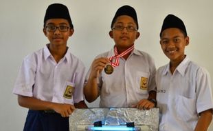 INOVASI SISWA : Keren, Alat Penetralisir Asap Buatan Pelajar Ini Bakal Dipatenkan