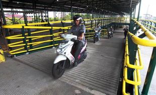 FOTO PENATAAN JOGJA : Ini Penampakan Parkir Portable Abu Bakar Ali