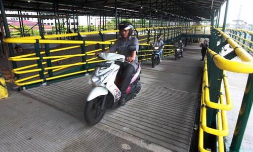 FOTO PENATAAN JOGJA : Ini Penampakan Parkir Portable Abu Bakar Ali